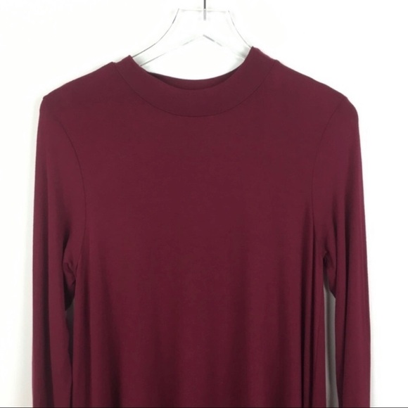 MODCLOTH Sweet Clair Long Sleeve Mock Neck Dress - Picture 2 of 4